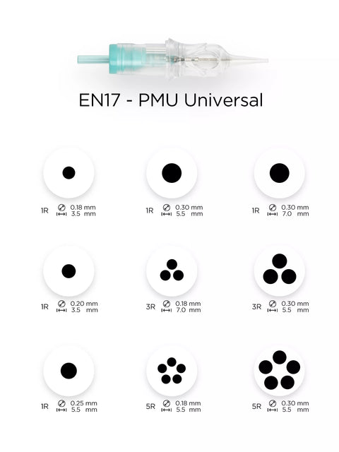 PMU Cartridges 0.30 5R, 5.5mm taper (EN17) 20 pcs