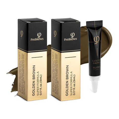 Phibrows Golden Brown SUPER - 2pcs