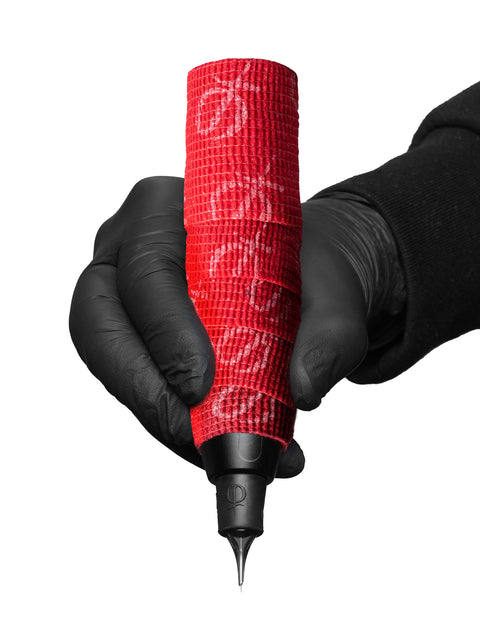 Phi self-adhesive grip tape red - 4 pcs