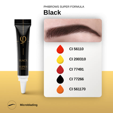 Phibrows Black SUPER 5ml