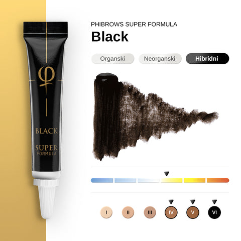 Phibrows Black SUPER 5ml