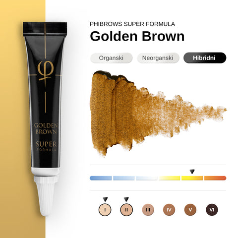 Phibrows Golden Brown SUPER 5ml