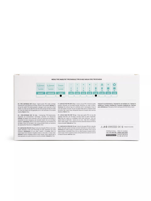 PMU Cartridges 0.18 3R, 7mm taper (EN17) 20 pcs