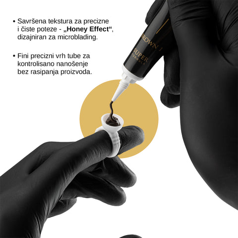 PhiBrows Brown 1 SUPER - 2pcs