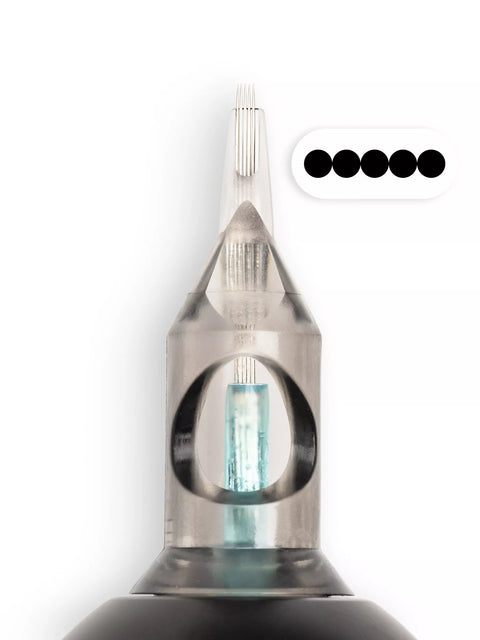 PMU Cartridges 0.30 5F, 5.5mm taper normal flat (EN02B) 20 pcs