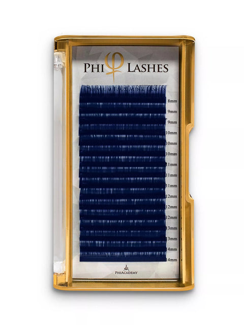 PhiLashes Ombre BI Blue Mink Mix CC-0.07/8-14mm