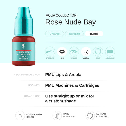 Rose Nude Bay PMU Pigment 10ml
